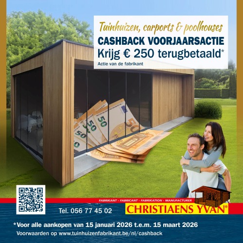 Cashback Voorjaarsactie 2026