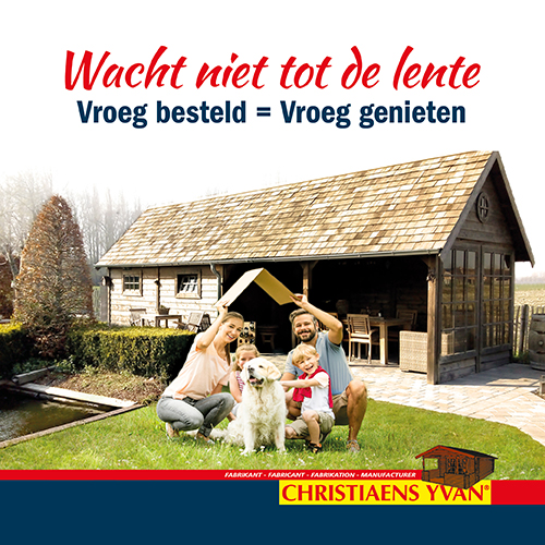 Vroeg bestellen is Vroeg genieten